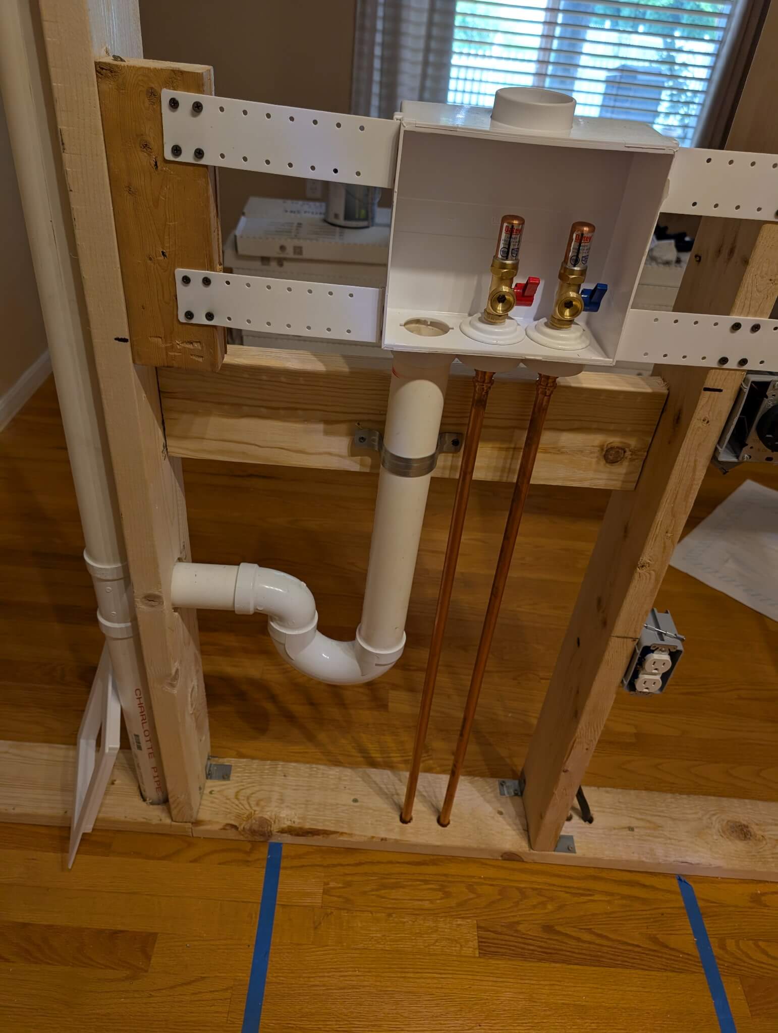 Plumbing Wizard Installs Oatey® Quadtro® Plumbing Outlet Box for